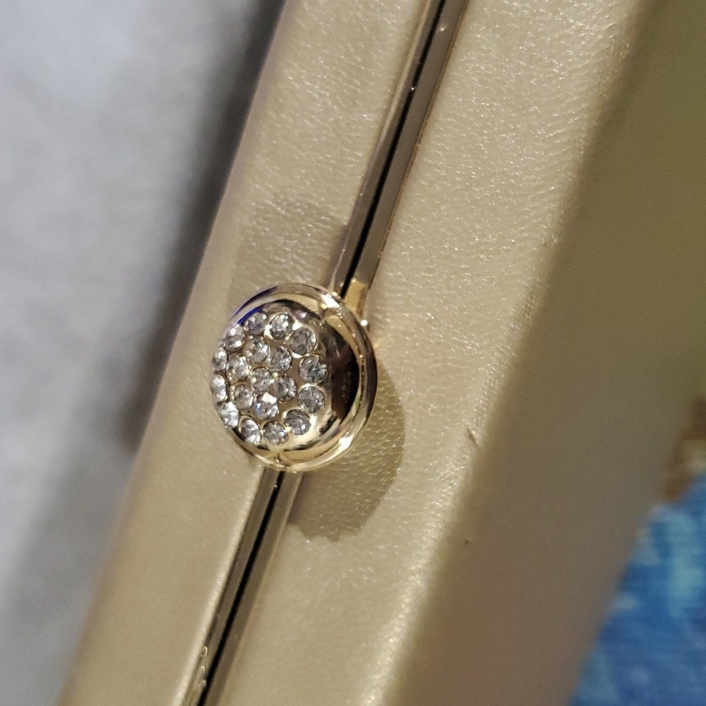 Deux Lux Gold Box Clutch - Picture 3 of 5